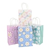 4 Styles Flower Print Paper Gift Bags with Handles TH-CBA170C-03-3