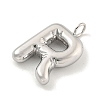 Non-Tarnish 304 Stainless Steel Pendants STAS-C102-15P-R-2