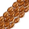 Transparent Glass Beads Strands EGLA-N013-T10mm-D16-1
