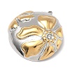 Two Tone 304 Stainless Steel Pendants STAS-K322-18B-GP-2