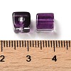 Two Tone Transparent Glass Beads GLAA-NH0001-03E-3