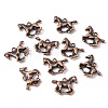 Tibetan Style Alloy Pendants TIBEP-T002-07R-NR-3