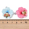 Resin Pendants RESI-I347-04P-02-3