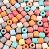 Opaque Colours Glass Seed Beads SEED-N007-14E-3