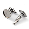 Tarnish Resistant 304 Stainless Steel Cuff Buttons LS-STAS-Z015-33F-2