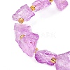 Raw Rough Natural Quartz Crystal Beads Strands G-Z131-J01-04-4