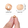 Unfinished Wood Beads X-WOOD-Q027-8mm-01-LF-2