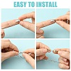 10Bags 2Colors Eco-Friendly Brass Watch Band Clasps KK-YW0004-71-4