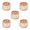 5Pcs Alloy European Beads MPDL-TADJ0001-02B-2