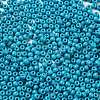Baking Paint Glass Seed Beads SEED-H002-I-A508-3