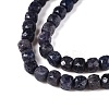 Natural Sapphire Beads Strands G-N342-111-3