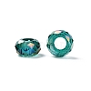 Transparent Glass European Beads GPDL-N005-D14mm-A10-2