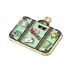 Alloy Enamel Pendants AL-CBA4C3E-01LG-2