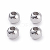 Non-Tarnish Textured 304 Stainless Steel Beads STAS-P306-01C-P-1