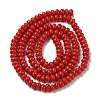 Dyed Synthetic Coral Beads Strands CORA-P010-05A-2