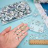 800Pcs Imitation Taiwan Acrylic Rhinestone Cabochons GACR-FG0001-14-3