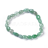 Natural Green Aventurine Bead Stretch Bracelets BJEW-K213-03-2
