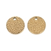 Ion Plating(IP) 304 Stainless Steel Charms STAS-I157-08C-G-1