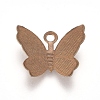 Brass Filigree Pendants KK-G368-07AB-1