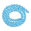 Natural Topaz Crystal Beads Strands G-P514-A02-04-02-2