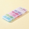 700Pcs 14 Style Bicone AB Color Plated Eco-Friendly Transparent Acrylic Beads TACR-FS0001-32-5