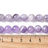 Natural Amethyst Beads Strands G-M445-8MM-01C-5