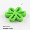 Opaque Acrylic Beads SACR-R783-01-2