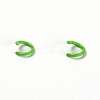 Baking Painted Metal Open Jump Rings FIND-TAC0001-24G-1
