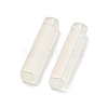 Electroplate Glass Beads GLAA-D024-01E-2