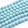 Natural Magnesite Beads Strands TURQ-G148-07-10mm-1