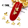 Textured Brass Nail Care Decoration Accessories MRMJ-WH0062-18G-1