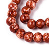 Baking Paint Glass Beads Strands DGLA-N016-6mm-06-3