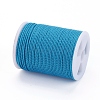 Round Waxed Polyester Cord X-YC-G006-01-1.0mm-14-3