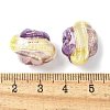 Two Tone Transparent Acrylic Beads OACR-D304-01H-3