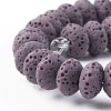 Natural Lava Rock Beads Strands G-F671-01A-15-3