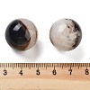 Natural Agate Sphere Beads G-G129-01-3