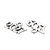 New Year's Day Tibetan Style Alloy Charms FIND-N014-01AS-2
