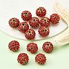 Alloy Rhinestone Beads RB-A034-10mm-A21G-4