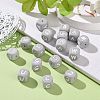 Silicone Beads SIL-WH0002-25C-4
