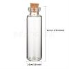 Glass Jar Glass Bottle for Bead Containers X-CON-E008-60x16mm-3