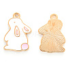 Alloy Enamel Pendants ENAM-R059-12-RS-2