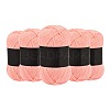 5Pcs Polyester Yarn for Knitting & Crochet YCOR-SZ0001-03D-1