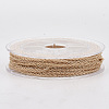 Soldered Brass Coated Iron Rope Chains CH-T002-04LG-3