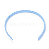 Hair Accessories Plain Plastic Hair Band Findings OHAR-S195-02C-2