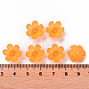 Frosted Acrylic Bead Caps MACR-S371-07A-724-4