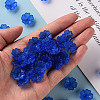 Transparent Frosted Acrylic Bead Caps MACR-S371-04A-751-5