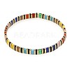 Bohemian Glass Seed Beaded Stretch Bracelets JM4508-44-1