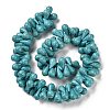 Synthetic Howlite Beads Strands TURQ-F018-07A-2