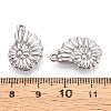 304 Stainless Steel Pendants STAS-T065-35P-3