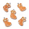 Opaque Resin Pendants RESI-D055-131P-1